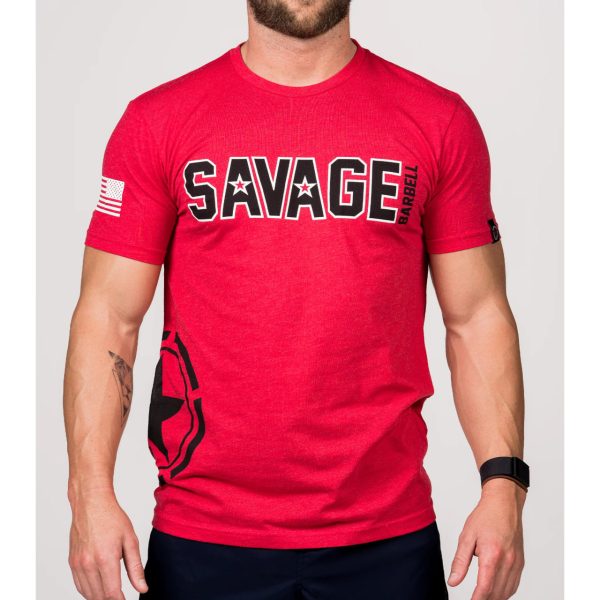 T-shirt Savage Barbell Hip Star H