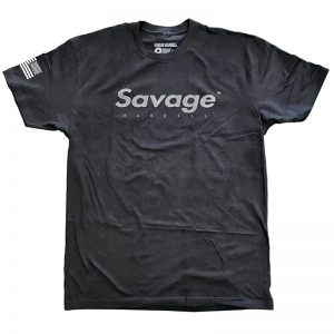 T-shirt Savage Barbell Black on Black