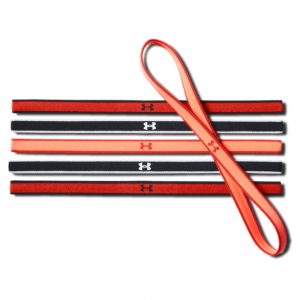Under Armour 6-Pack Headbands Multi Red