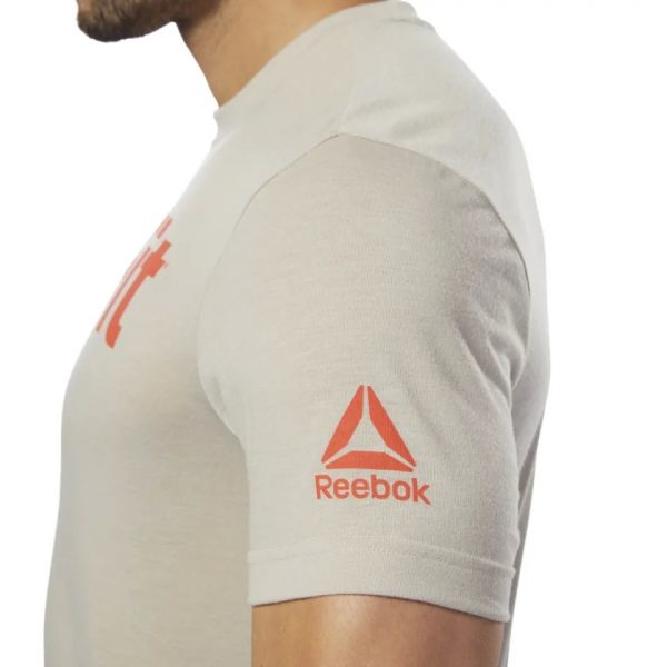 T-Shirt Reebok CrossFit Speedwick Beige