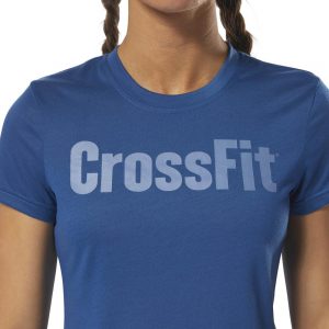 T-Shirt Reebok CrossFit Speedwick Bunker Blue