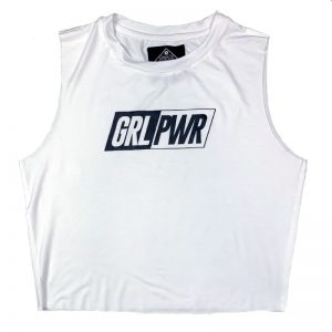 T-shirt Savage Barbell GRL PWR - White