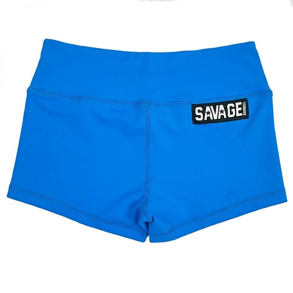 Booty Shorts Blue Sapphire - Savage Barbell