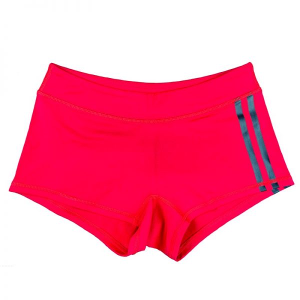 Low Rise Booty Shorts - Viper Red - Savage Barbell