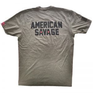Men T-shirt American Savage – Savage Barbell