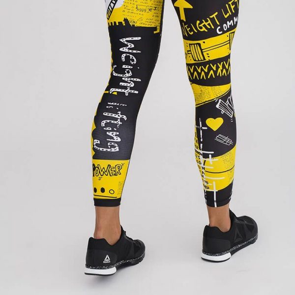 Leggings Tights OLY Yellow – Titan Box Wear