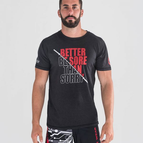 T-shirt Don't Be Sorry Black Red – Titan Box Wear