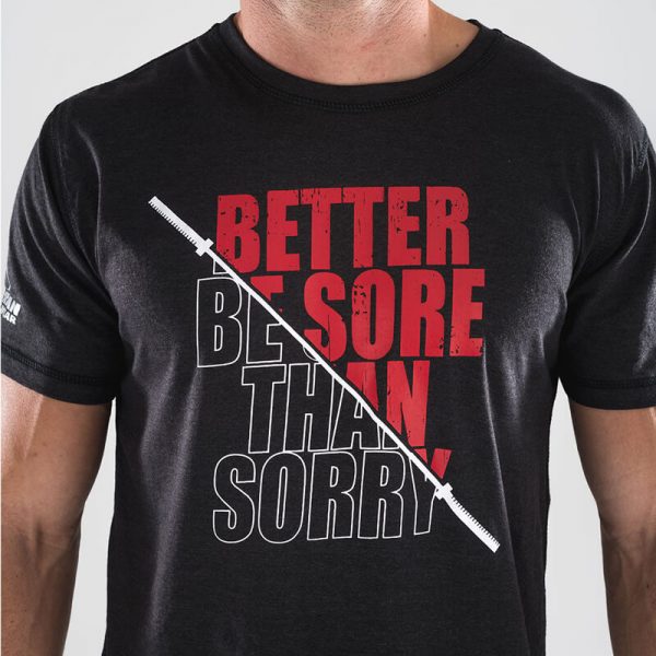 T-shirt Don't Be Sorry Black Red – Titan Box Wear