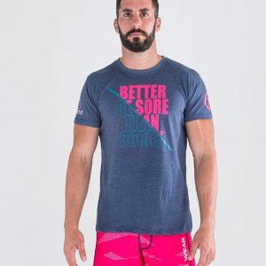 T-shirt Don't Be Sorry Navy – Titan Box Wear
