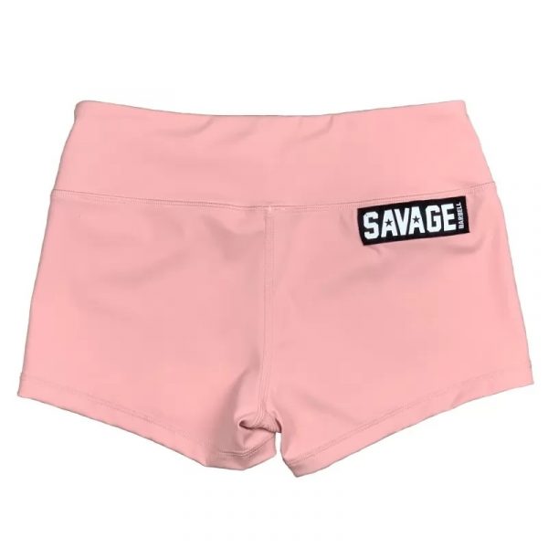 Booty Shorts BLUSH- Savage Barbell