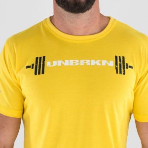 T-shirt UNBRKN Yellow – Titan Box Wear