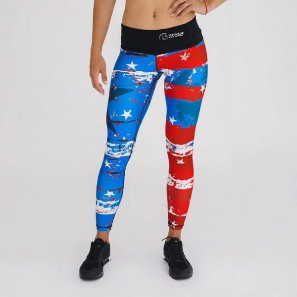 Leggings Tights Red White and Blue – Titan Box Wear