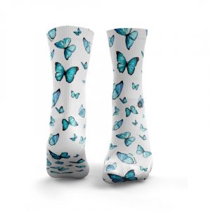 Meias BLUE BUTTERFLIES - HEXXEE Socks