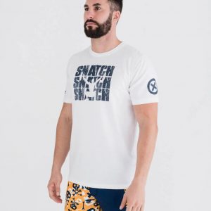 T-shirt SNATCH Navy/White – Titan Box Wear