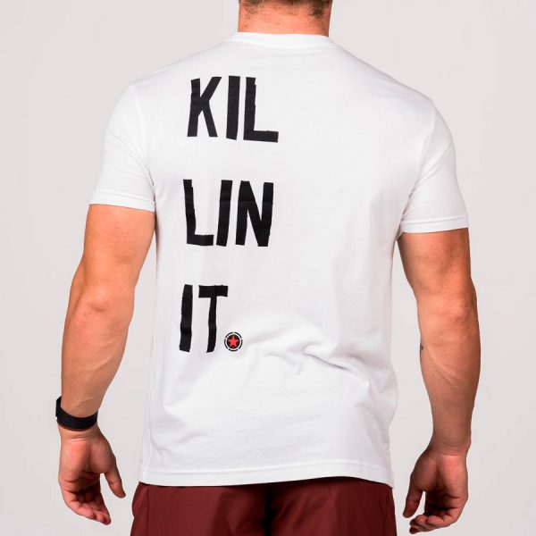 Men's T-shirt Killin It White – Savage Barbell
